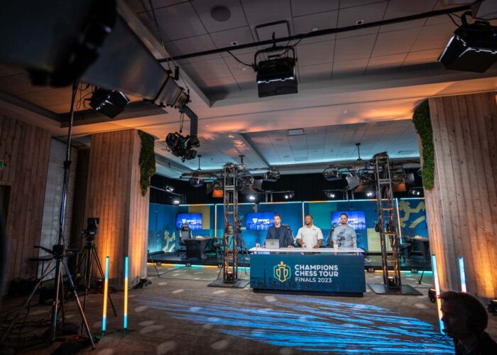 Champions Chess Tour Finals Desk 2023