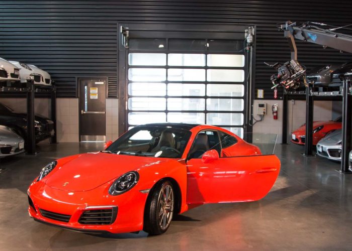 Brendan Schnurr Shooting Porsche Commercial With Jimmy Jib Triangle in Oakville